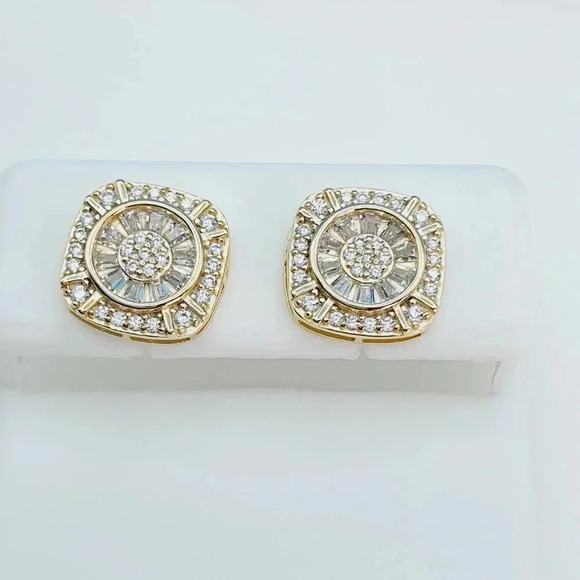 925 Sterling Silver Cubic Zirconia Earrings, U19254797 - Picture 10 of 11